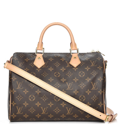 Louis Vuitton Monogram Speedy Bandouliere 30 1 of 9