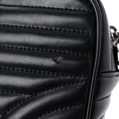 Prada Soft Calfskin Diagramme Crossbody Bag Black 12 of 16