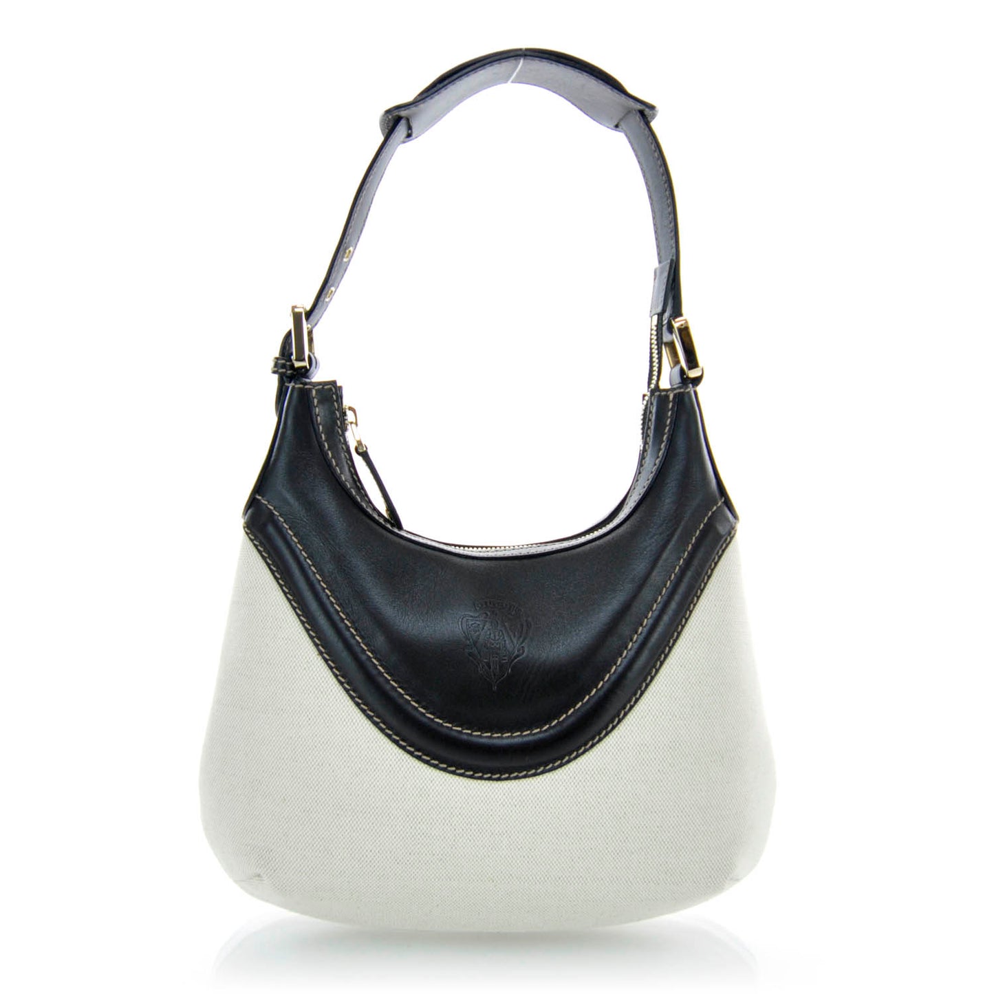 Canvas Crest Hobo Black