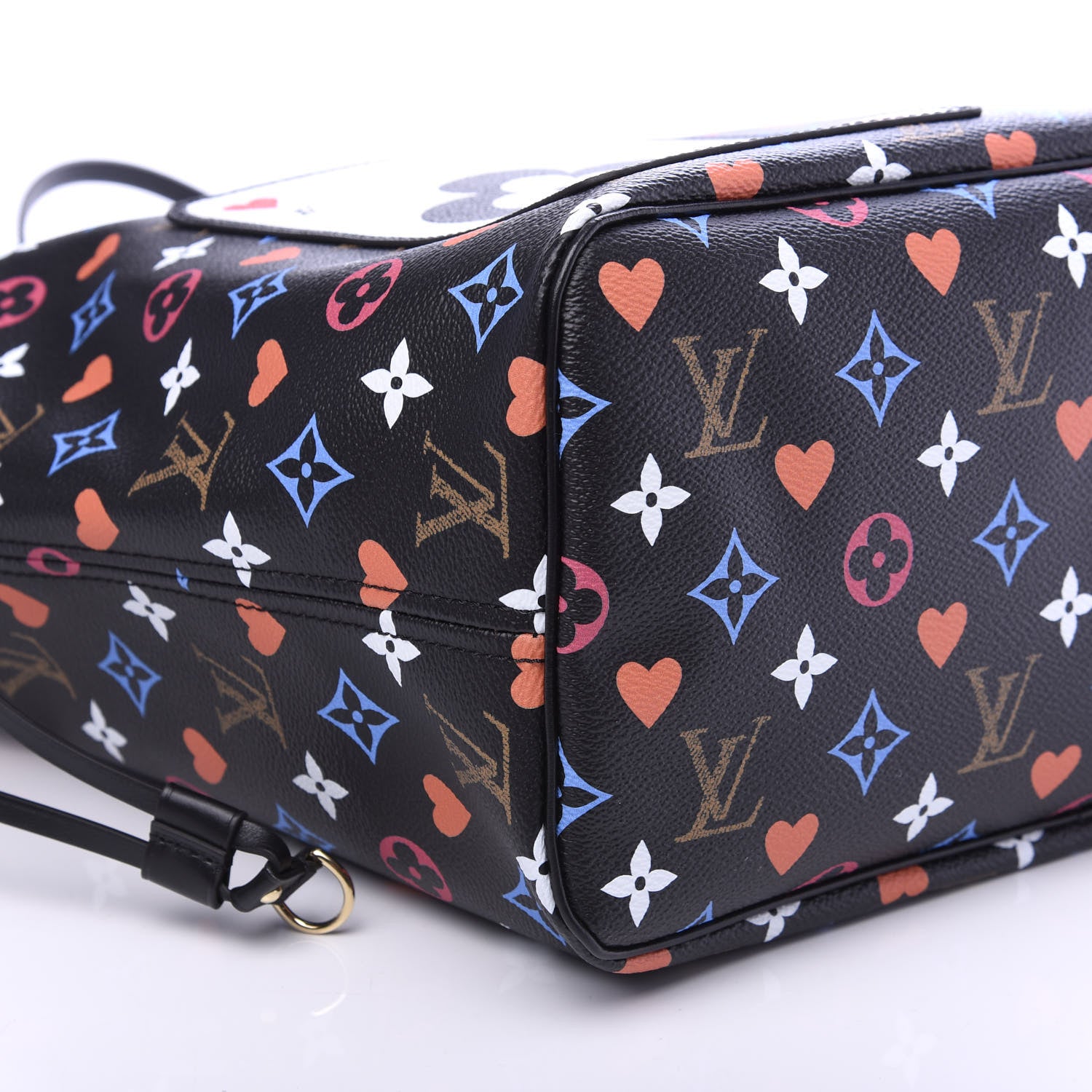 Louis Vuitton Game On Neverfull MM Black 6 of 11