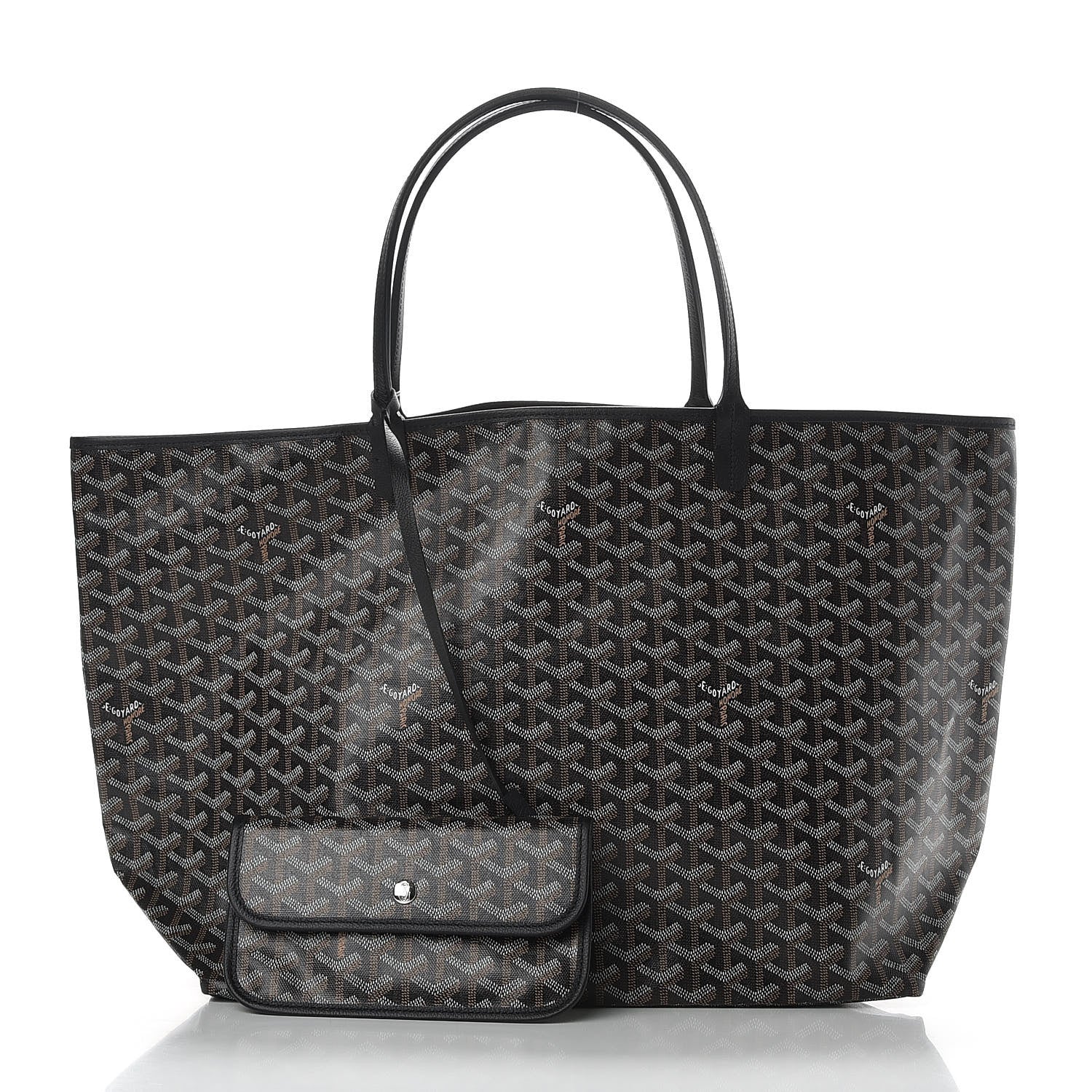 Goyard Goyardine Saint Louis GM Black 8 of 10
