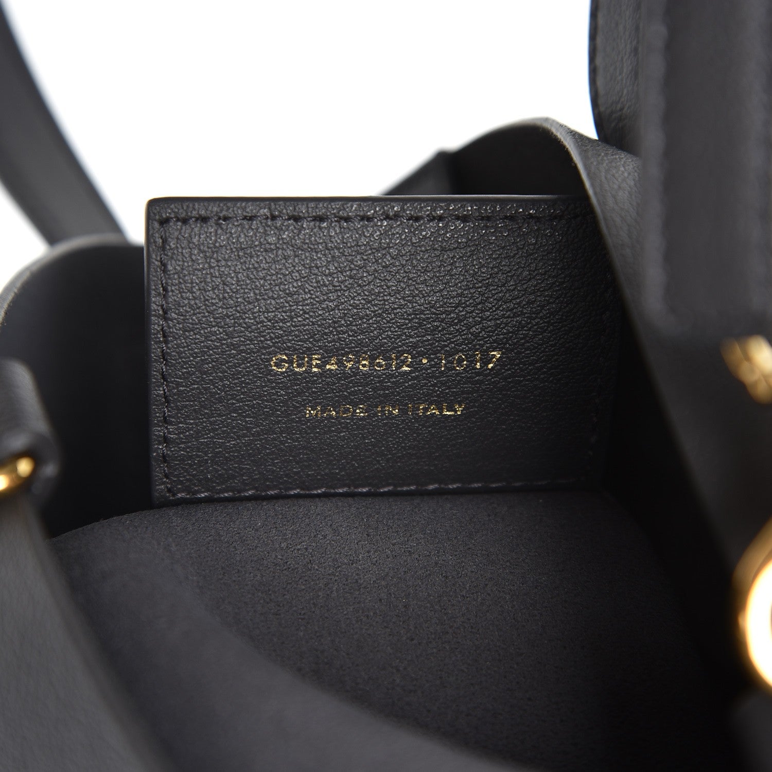 Saint Laurent Calfskin Toy Shopping Tote Dark Anthracite 8 of 9