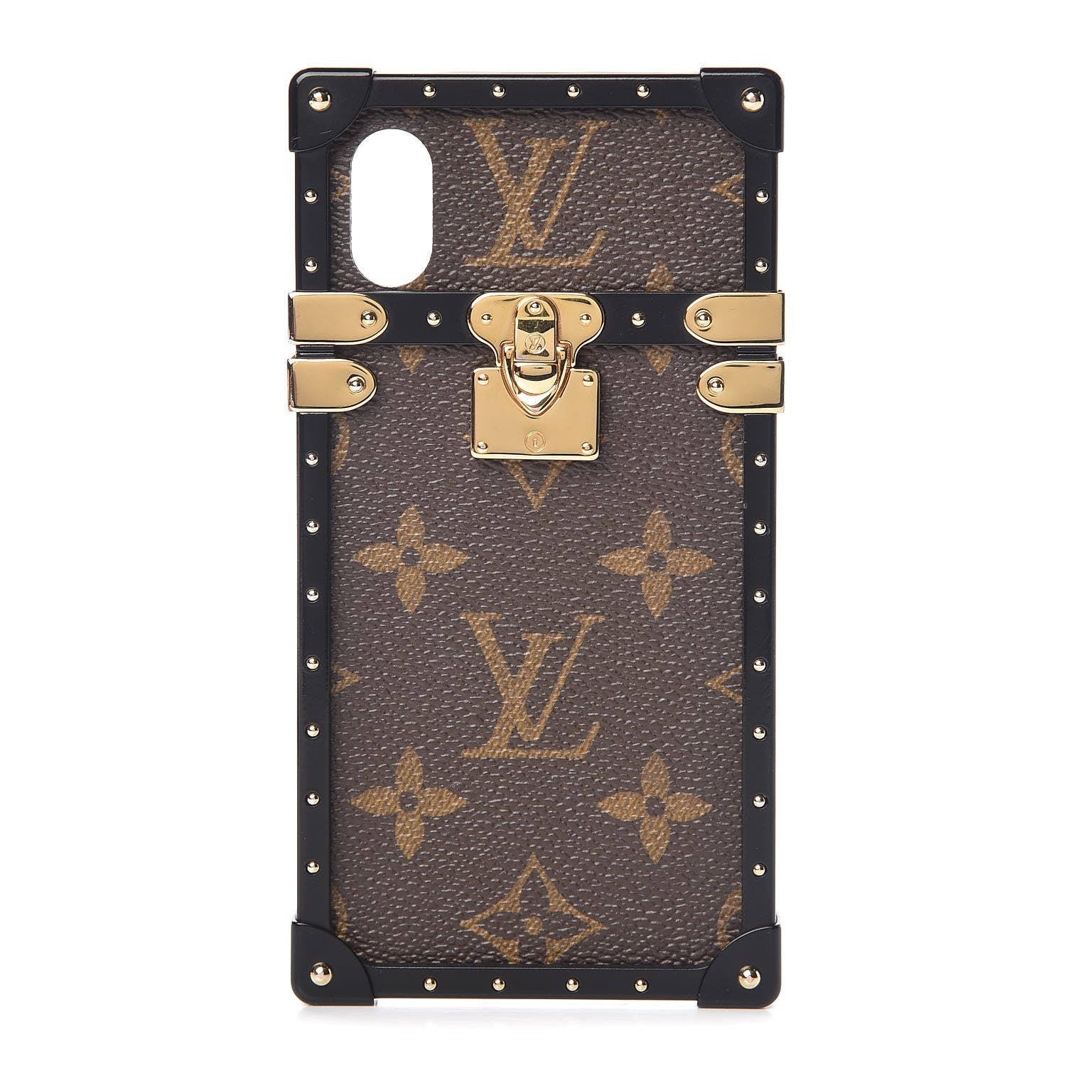 Louis Vuitton Monogram Eye-Trunk iPhone X Case 1 of 9