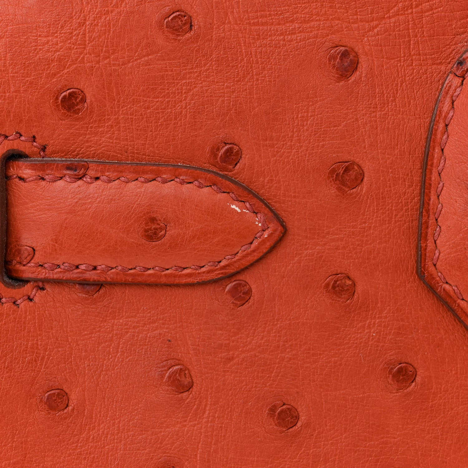 Hermes Ostrich Birkin 30 Brique 12 of 12