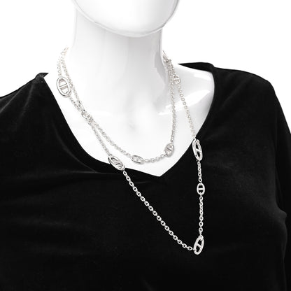 Hermes Sterling Silver Farandole Necklace 120 2 of 6