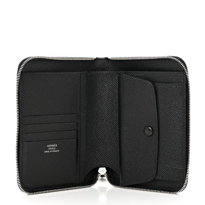 Hermes Epsom Compact Azap Wallet Black 5 of 6
