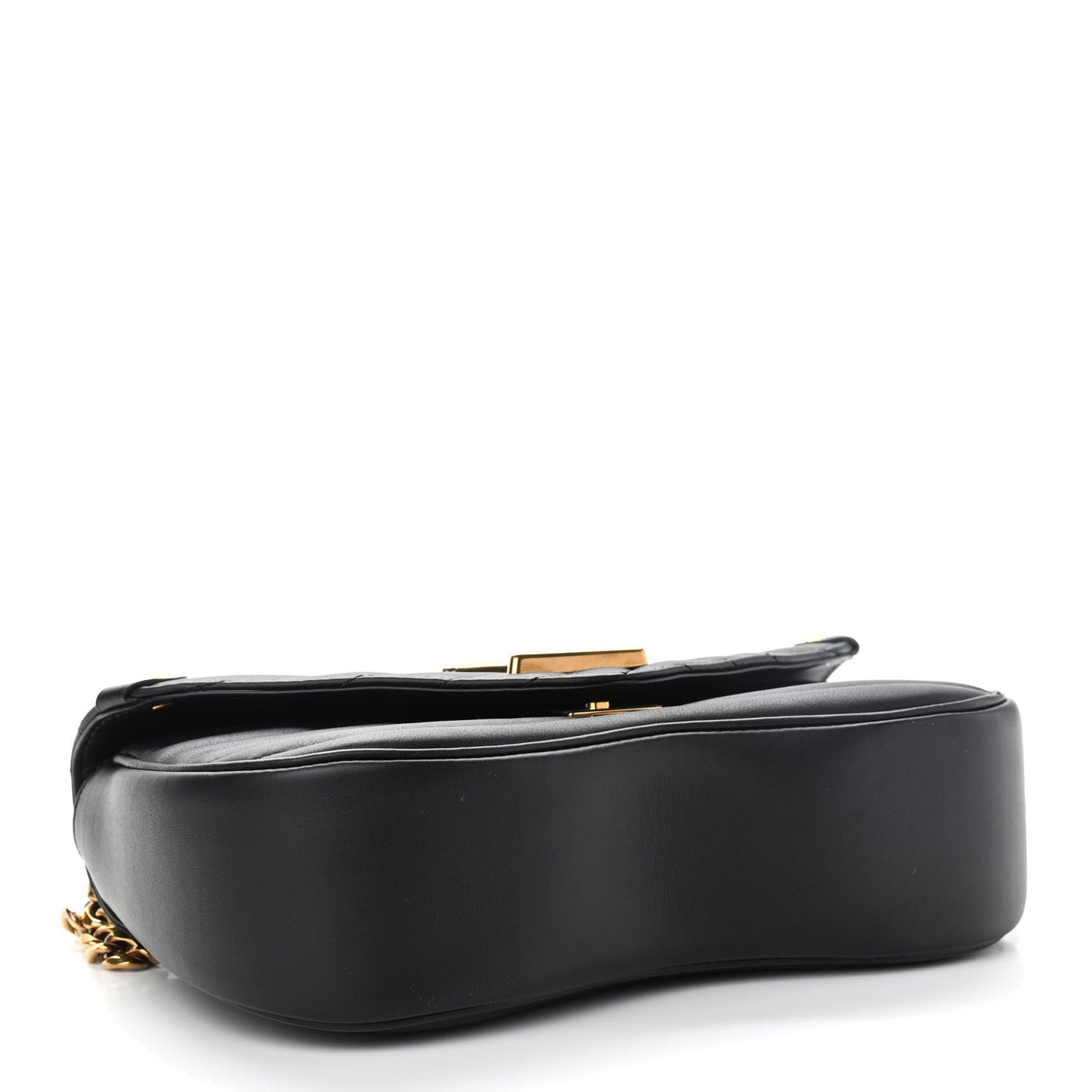 Calfskin New Wave Chain MM Black