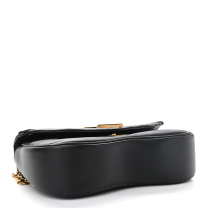 Louis Vuitton Calfskin New Wave Chain MM Black 4 of 11