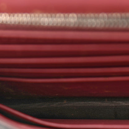 Gucci GG Supreme Monogram Blooms Chain Wallet Beige Multicolor Dry Rose 9 of 10