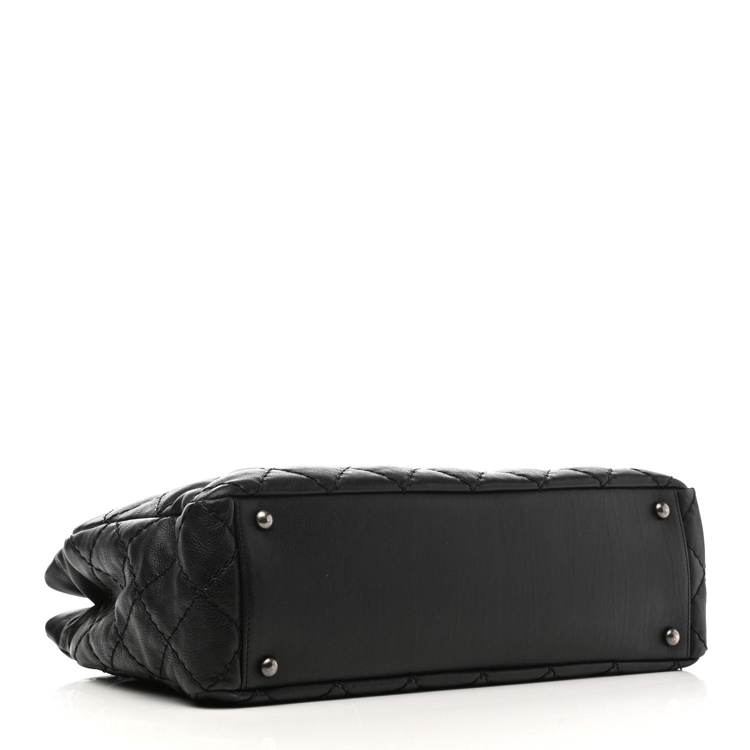 Chanel Calfskin Medium Stitch It Tote Black 3 of 9