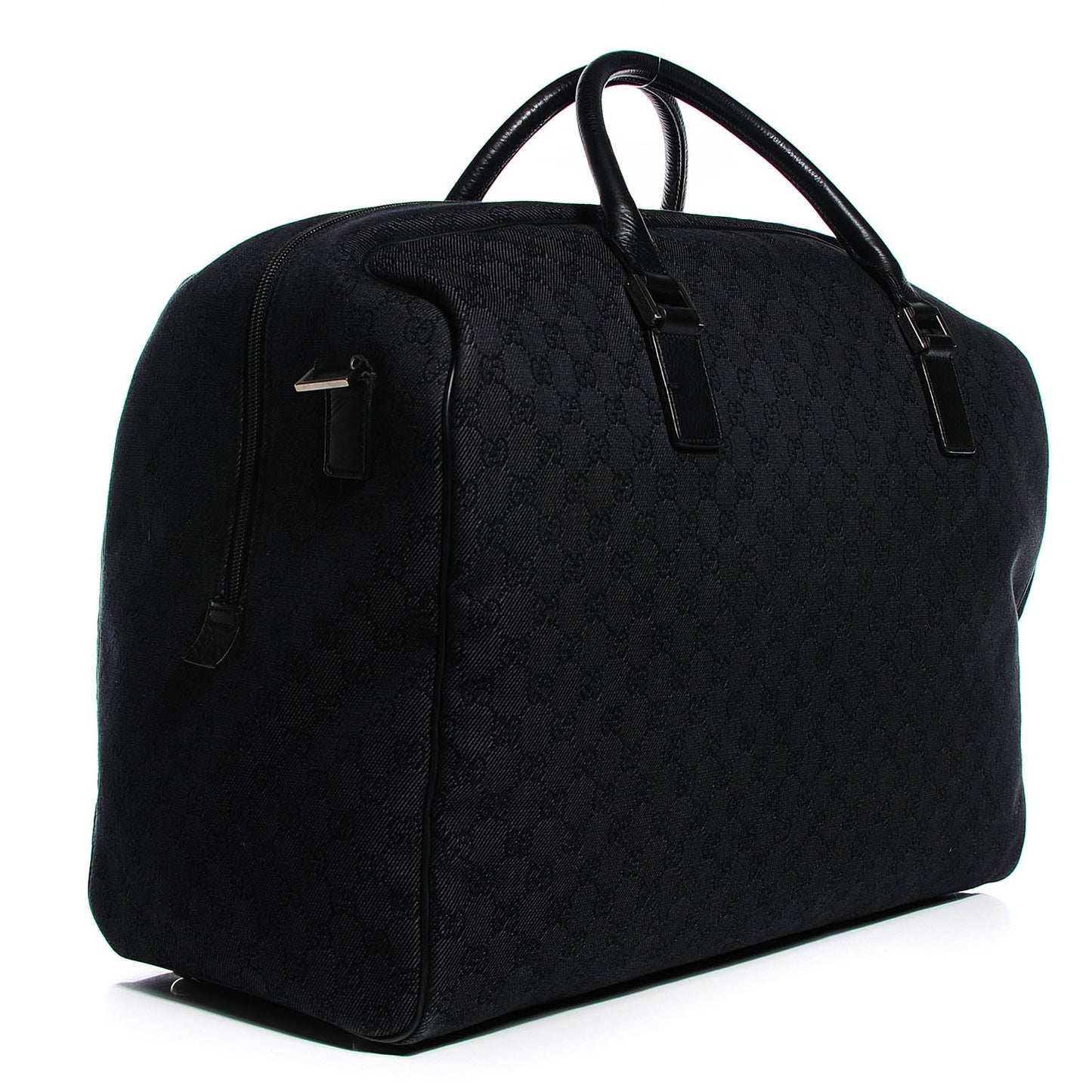 Denim Monogram Large Duffle Black