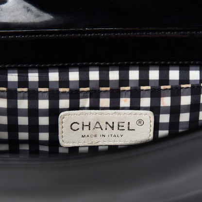 Chanel Vinyl Small Lipstick Flap Black 14 of 16