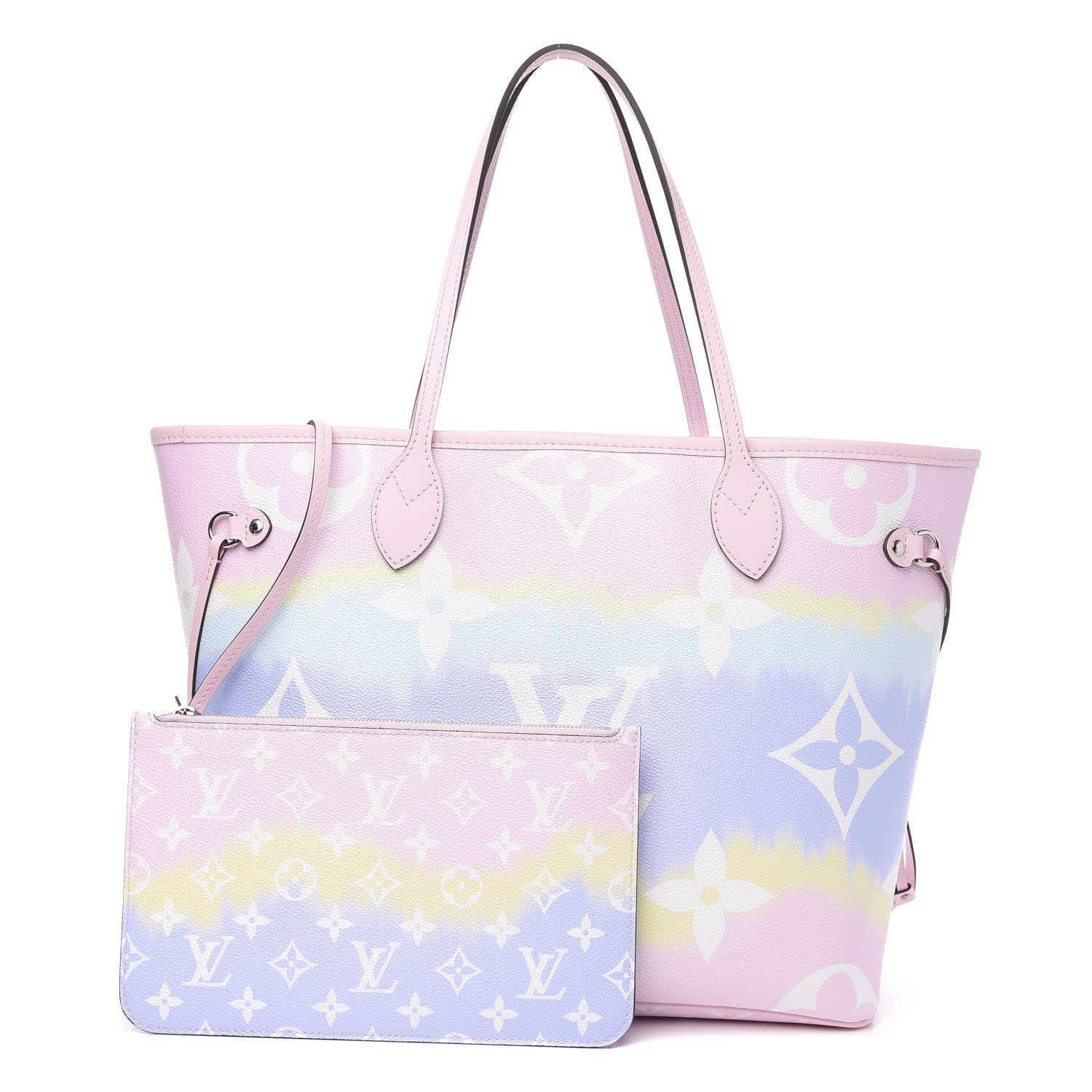 Louis Vuitton Monogram Escale Neverfull MM Pastel 1 of 8