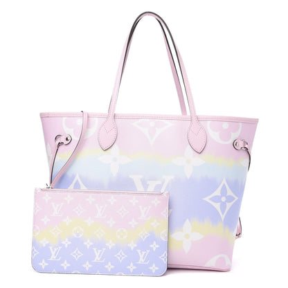 Louis Vuitton Monogram Escale Neverfull MM Pastel 1 of 8