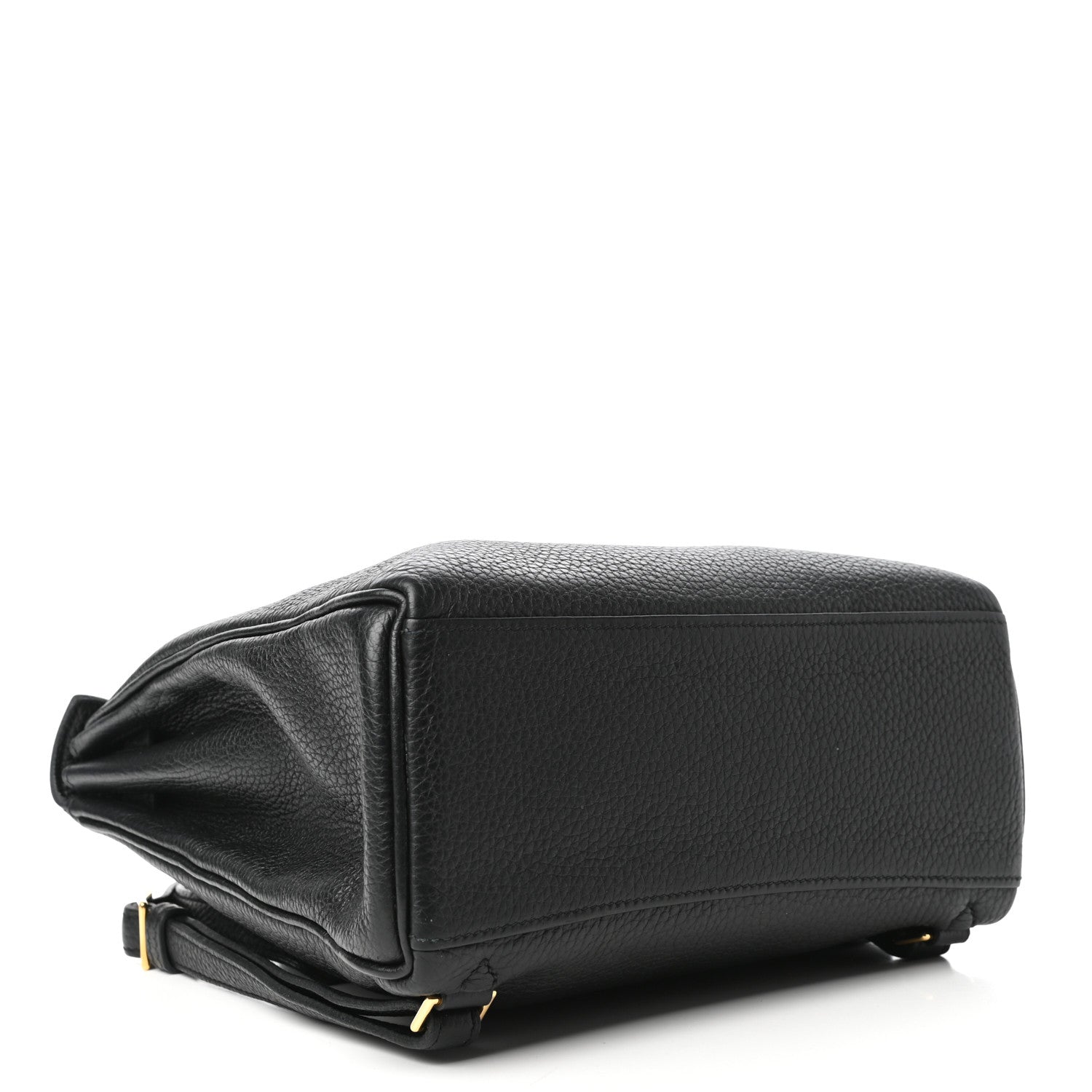 Hermes Taurillon Clemence Kelly Ado Backpack Black 8 of 20
