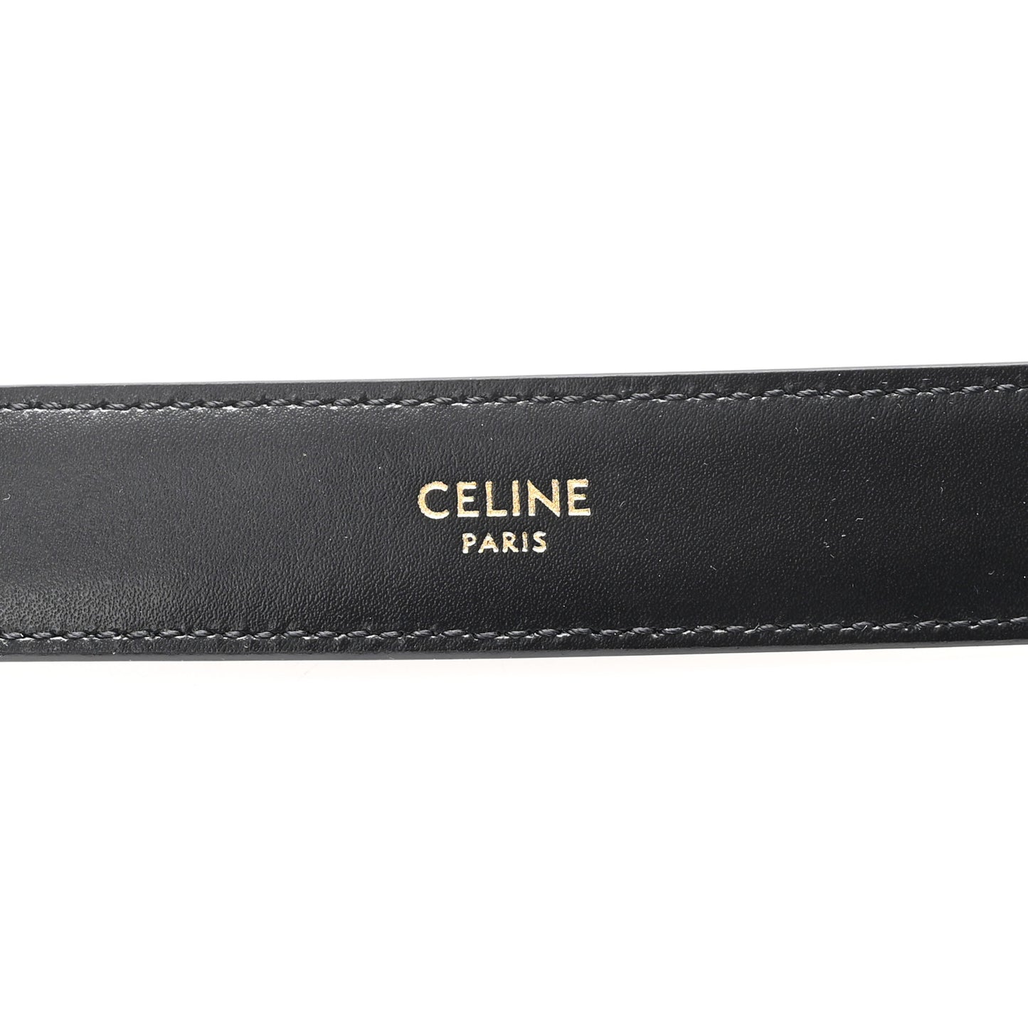 Box Calfskin Medium 25mm Triomphe Belt 85 34 Black
