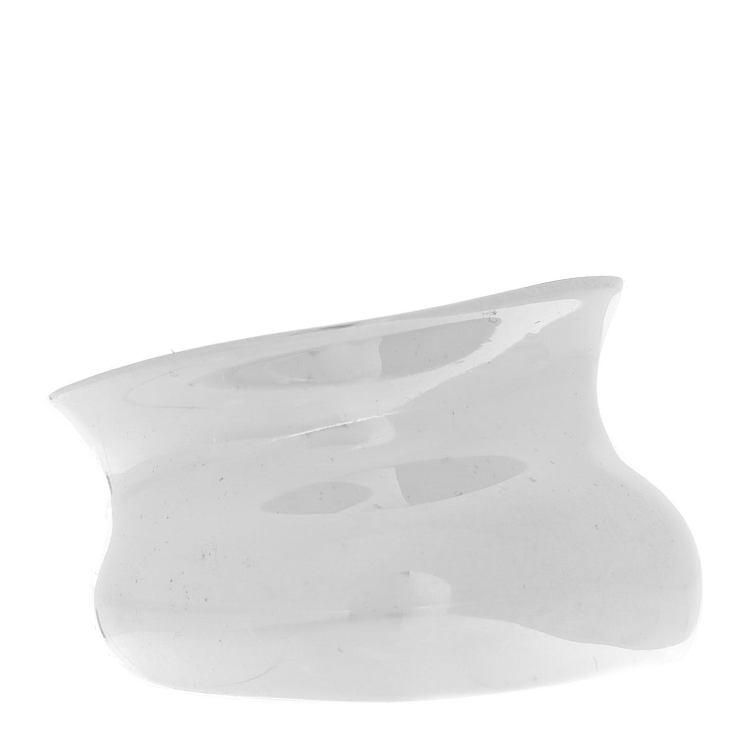 Sterling Silver Frank Gehry Sterling Silver Wavy Fish Open Back Ring 50 5.25