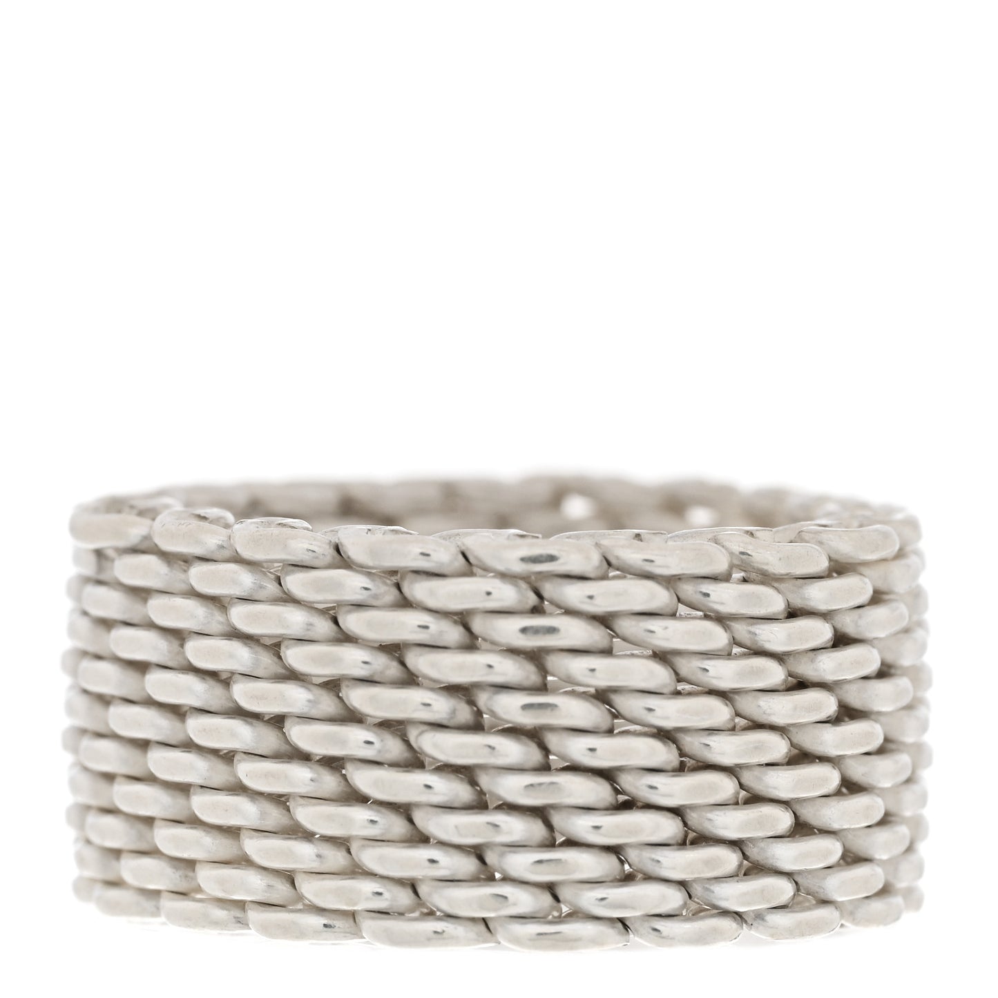 Sterling Silver Somerset Mesh Ring 51 5.75