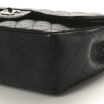 Chanel Caviar Quilted Jumbo Double Flap Black 10 of 10