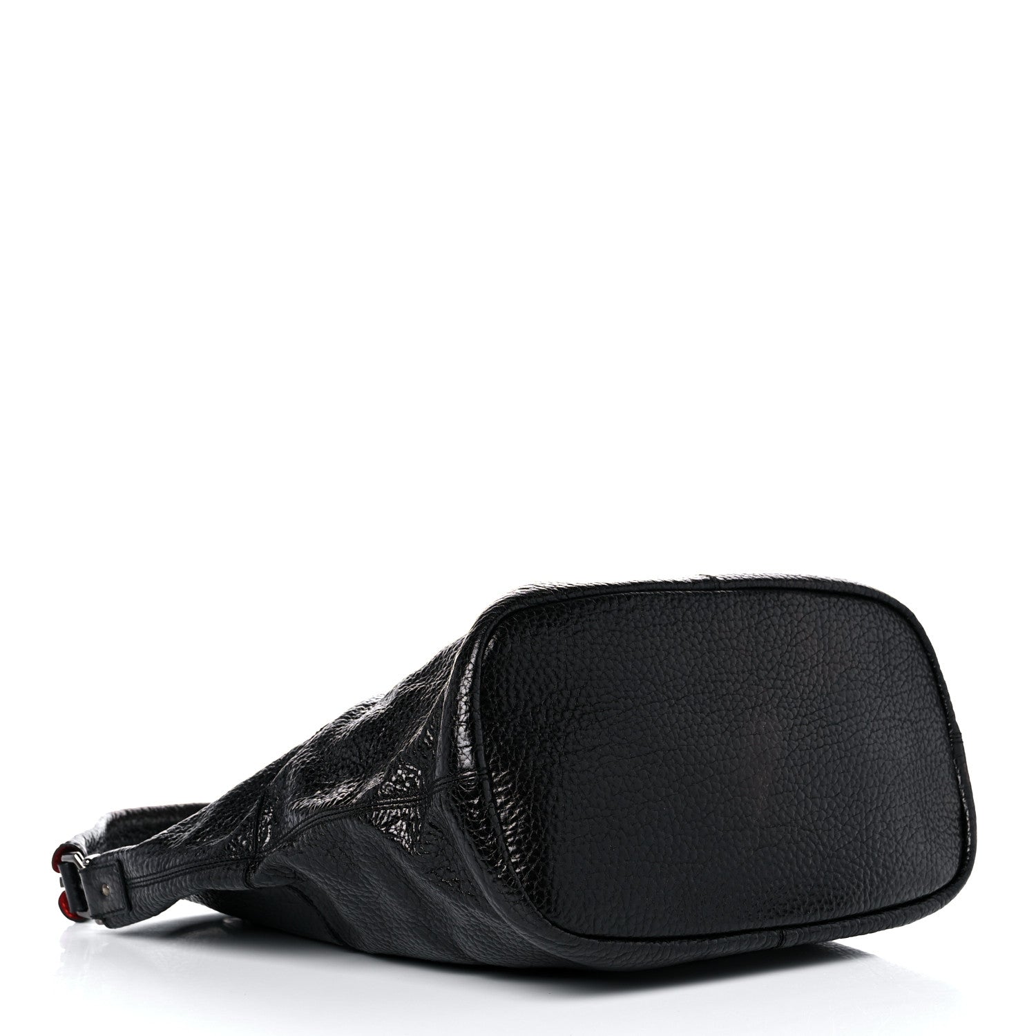Givenchy Glazed Pebbled Calfskin Nightingale North South Tote Black 4 of 12