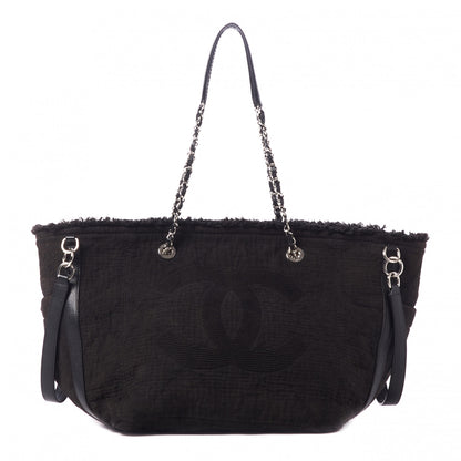 Chanel Canvas Medium Double Face Tote Black 1 of 9