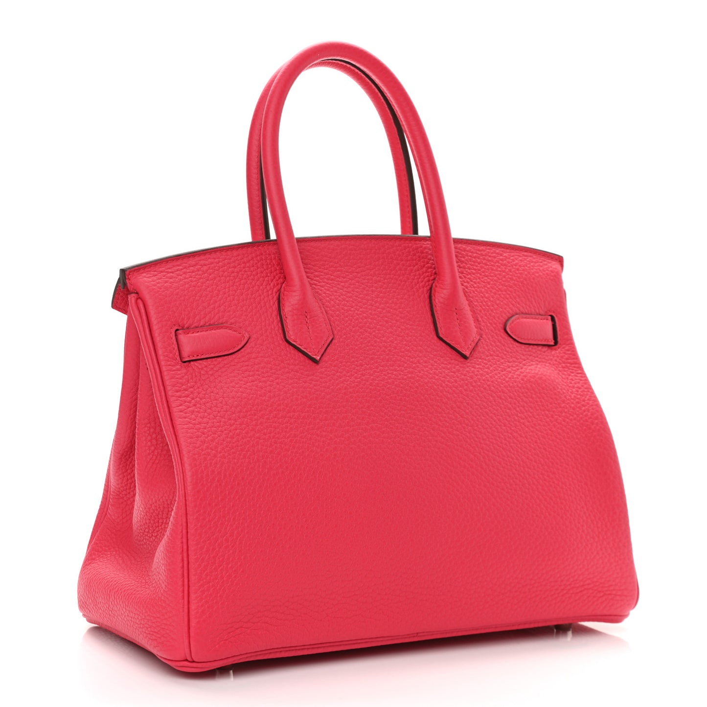 Taurillon Clemence Birkin 30 Rose Extreme