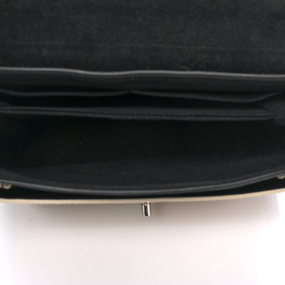 Louis Vuitton Soft Calfskin My Lockme Top Handle Vanille Black 5 of 8