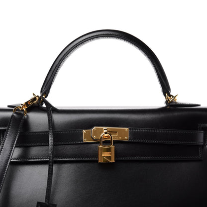 Hermes Box Kelly Sellier 32 Black 11 of 12