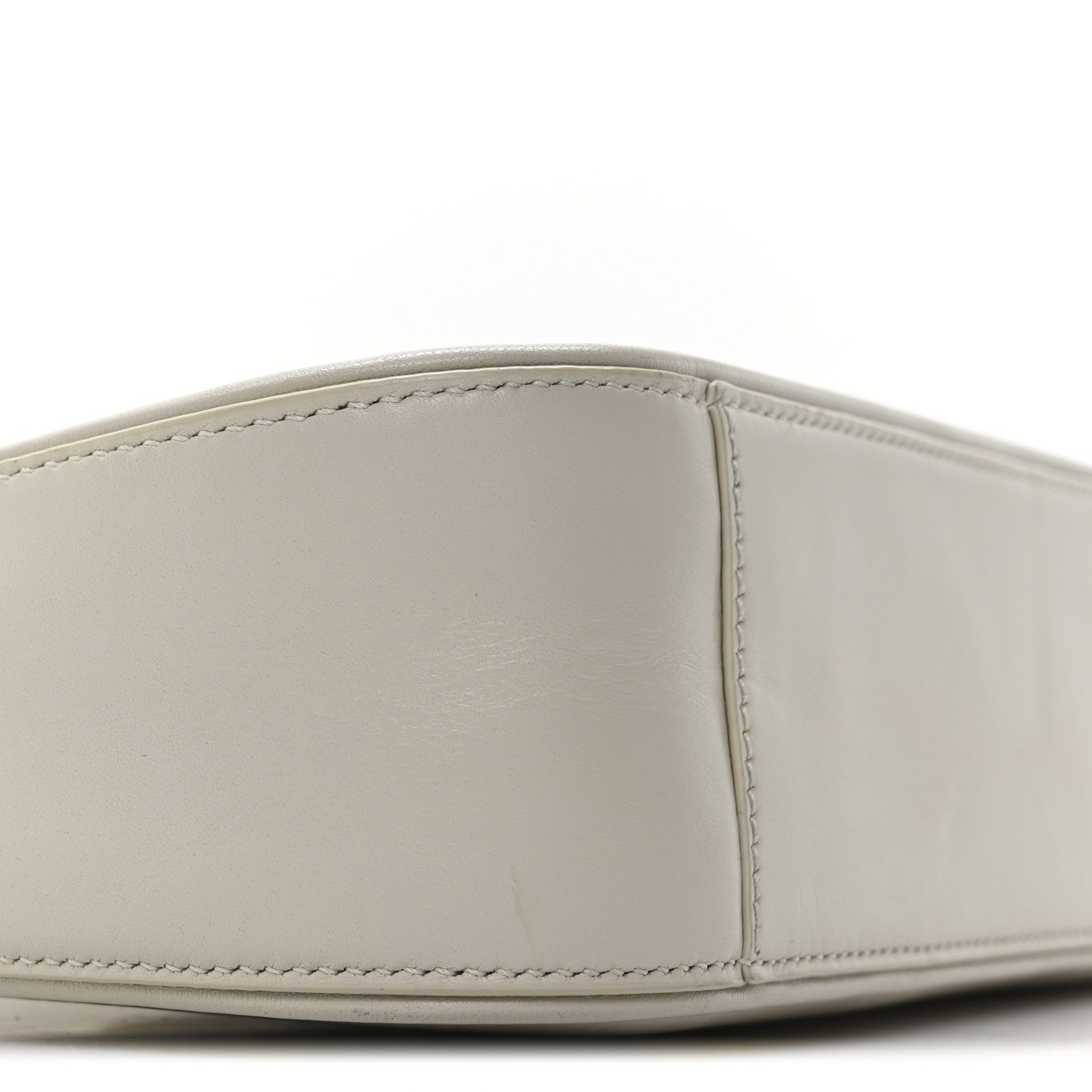Saint Laurent Smooth Calfskin Le 5 A 7 Hobo Crema Soft 9 of 10