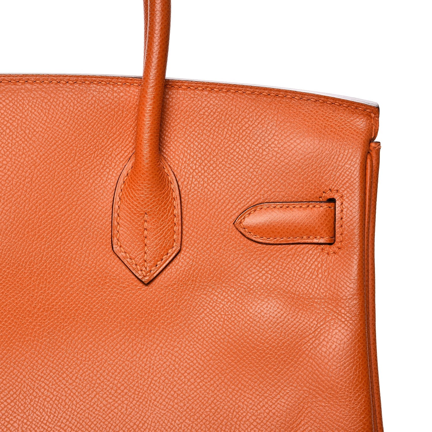 Hermes Epsom Birkin 30 Orange 34 of 41