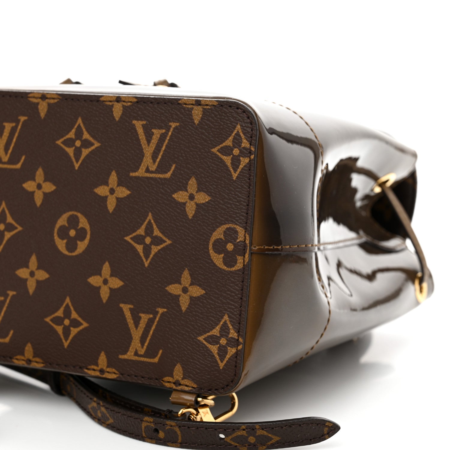 Louis Vuitton Patent Monogram Hot Springs Backpack Vert Bronze 9 of 9