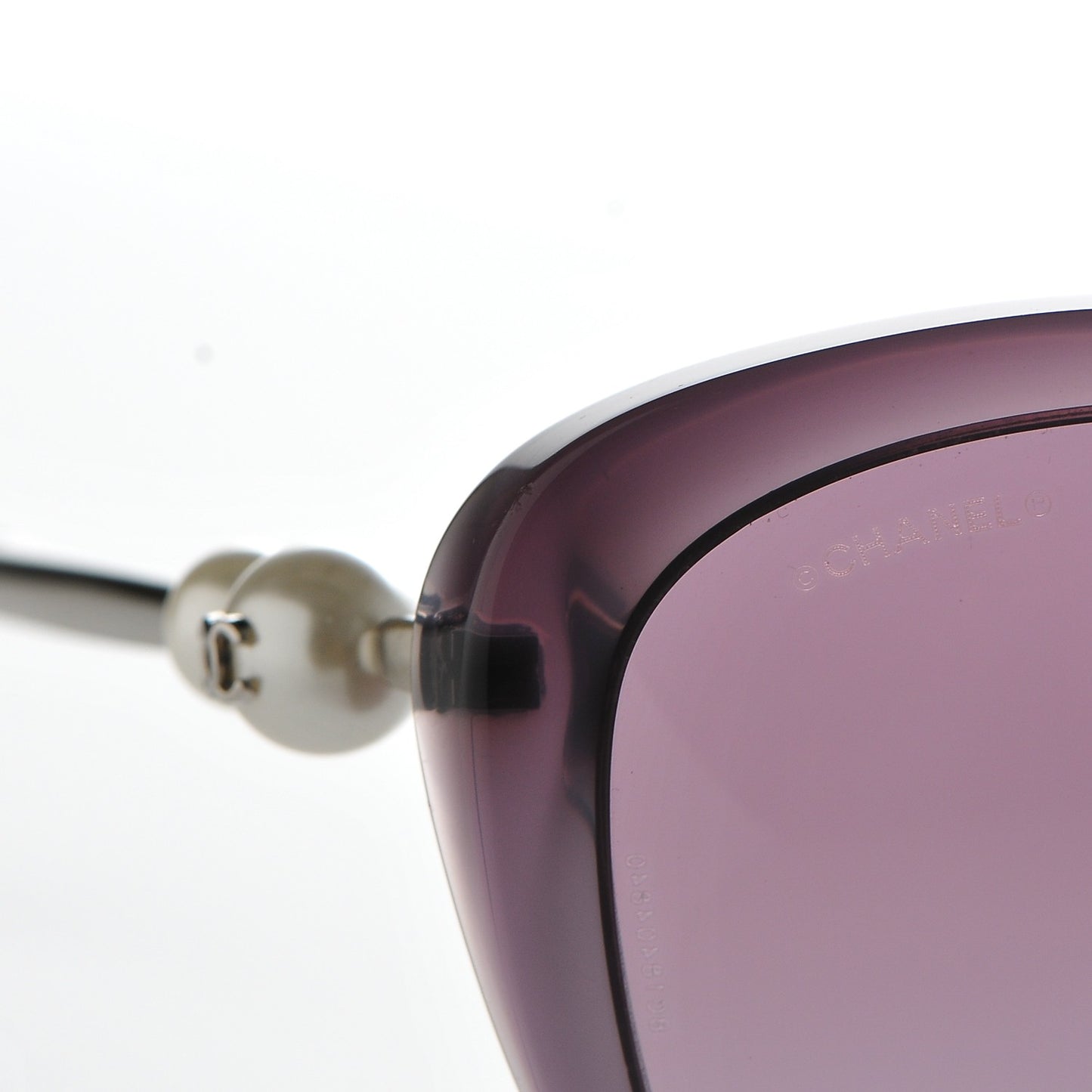 Acetate Pearl Winter Butterfly Sunglasses 5338-H-A Purple