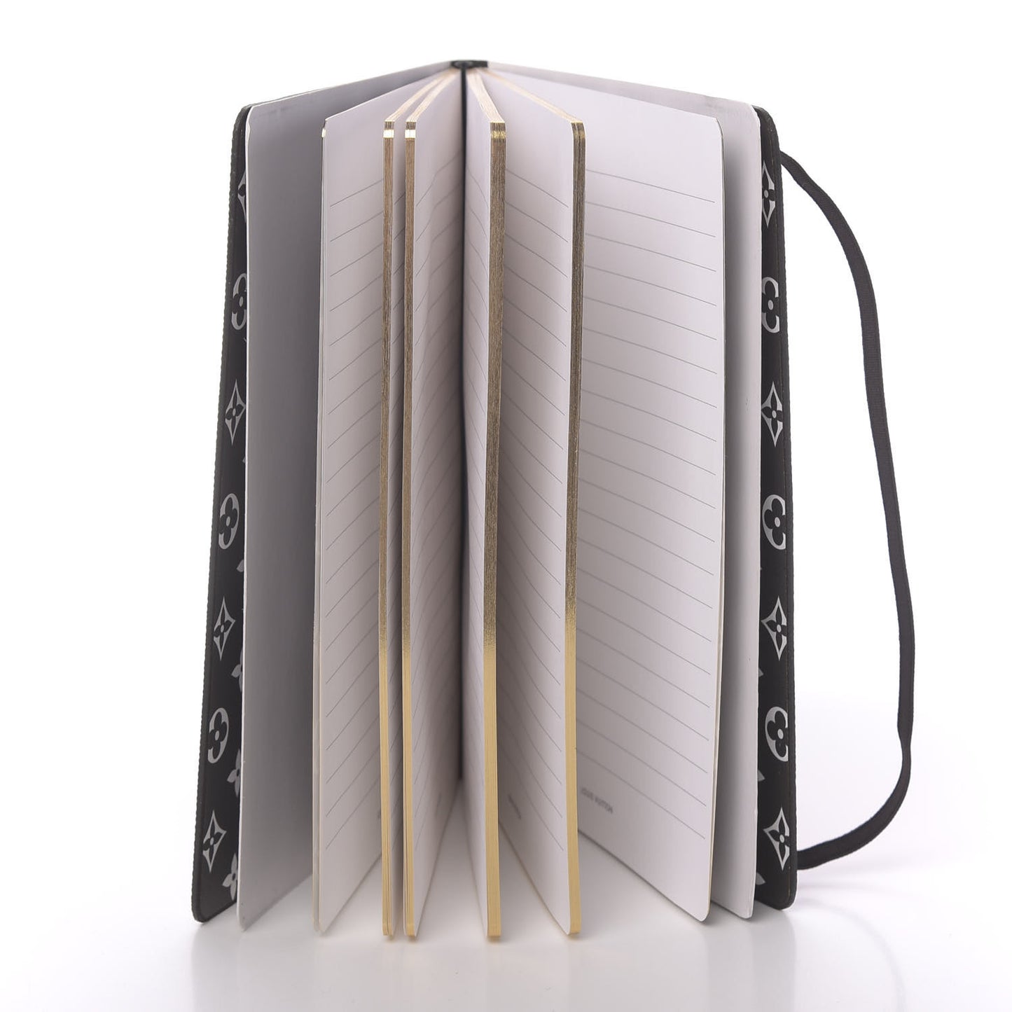 Monogram Giant Crafty Clemence Notebook Creme Rouge Black