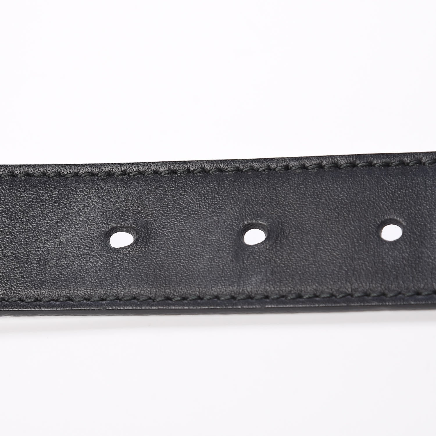 Gucci Calfskin Double G 30mm Belt 75 30 Black 8 of 9