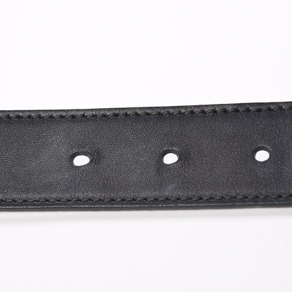Gucci Calfskin Double G 30mm Belt 75 30 Black 8 of 9