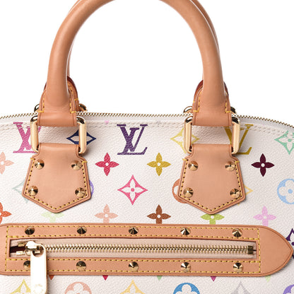 Louis Vuitton Monogram Multicolor Alma White 11 of 12