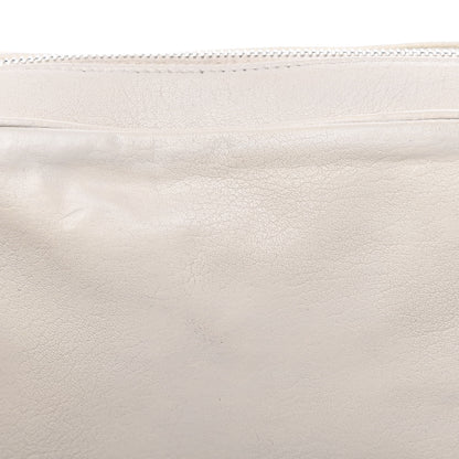 Saint Laurent Calfskin Small Lou Camera Bag Icy White 12 of 12
