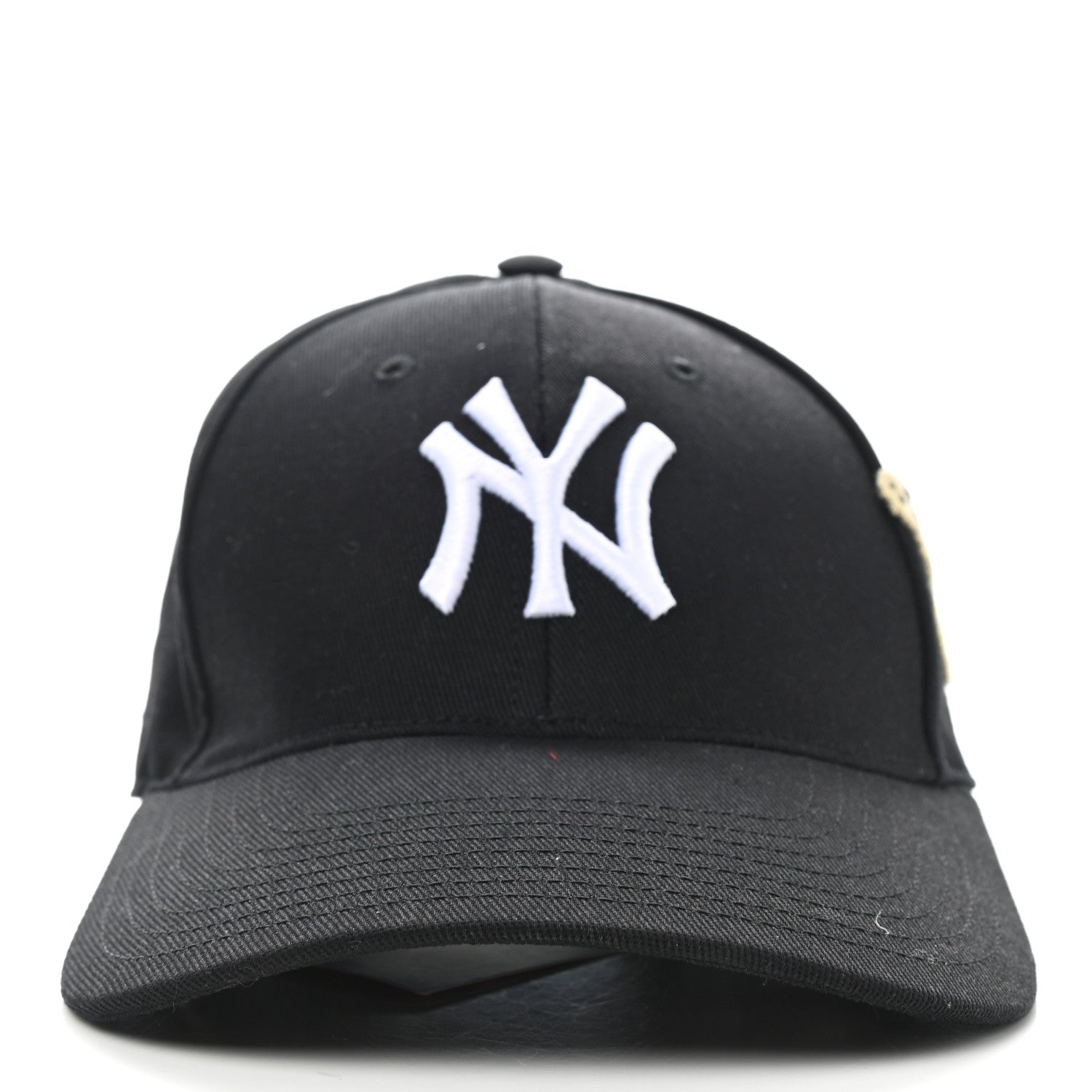 Gucci X MLB Cotton NY Yankees Baseball Hat 57-61 Black 3 of 9