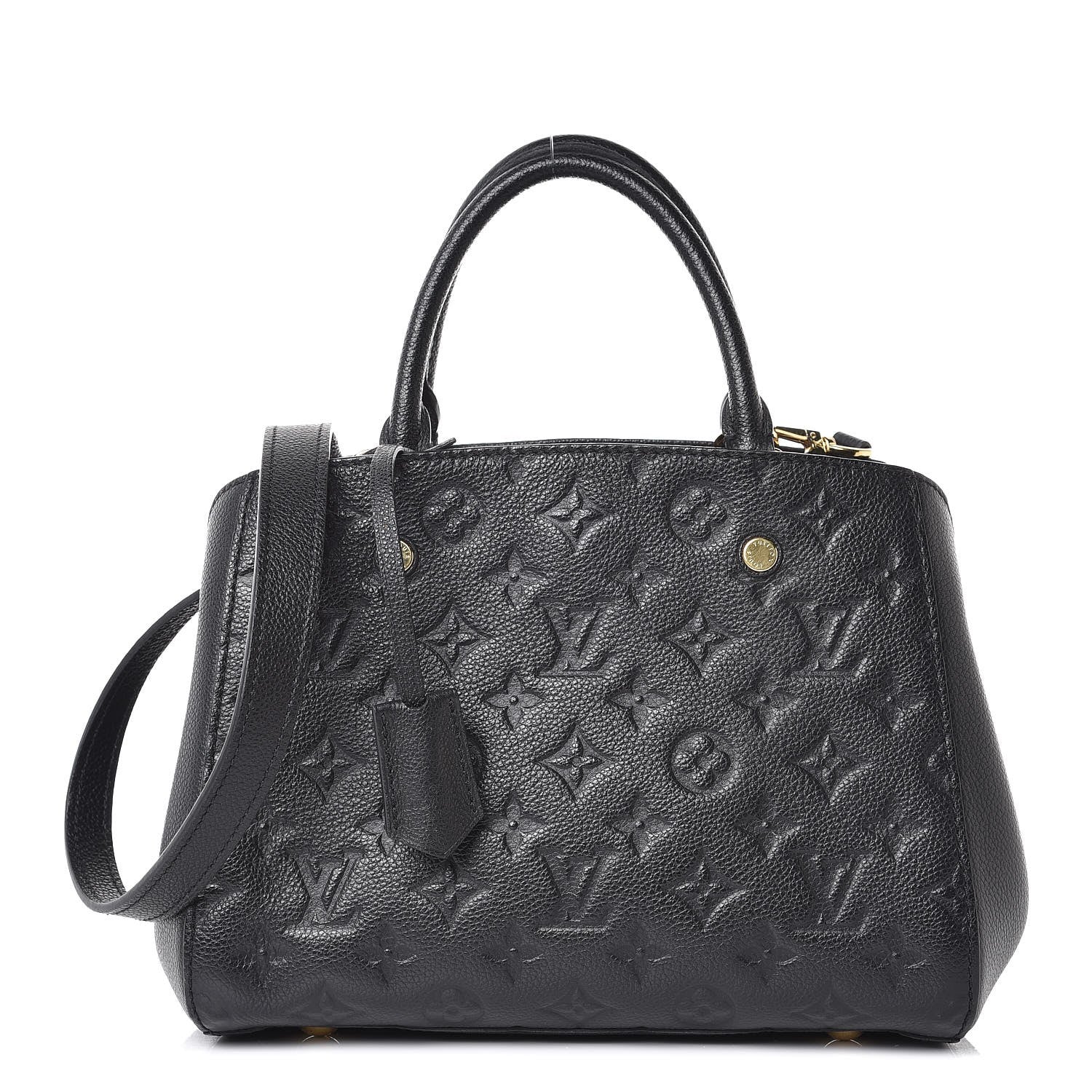 Louis Vuitton Empreinte Montaigne BB Black 1 of 10