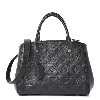Louis Vuitton Empreinte Montaigne BB Black 1 of 10