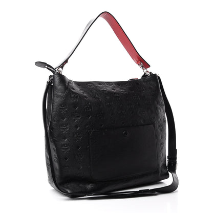 MCM Calfskin Ottomar Large Klara Hobo Black 3 of 11