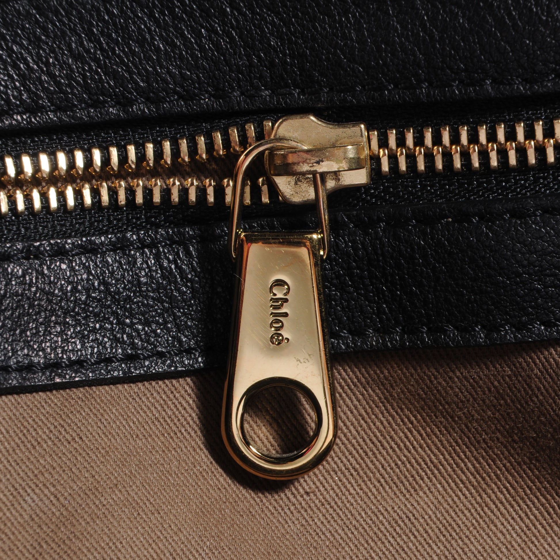 Chloe Calfskin Elsie Satchel Black 8 of 10