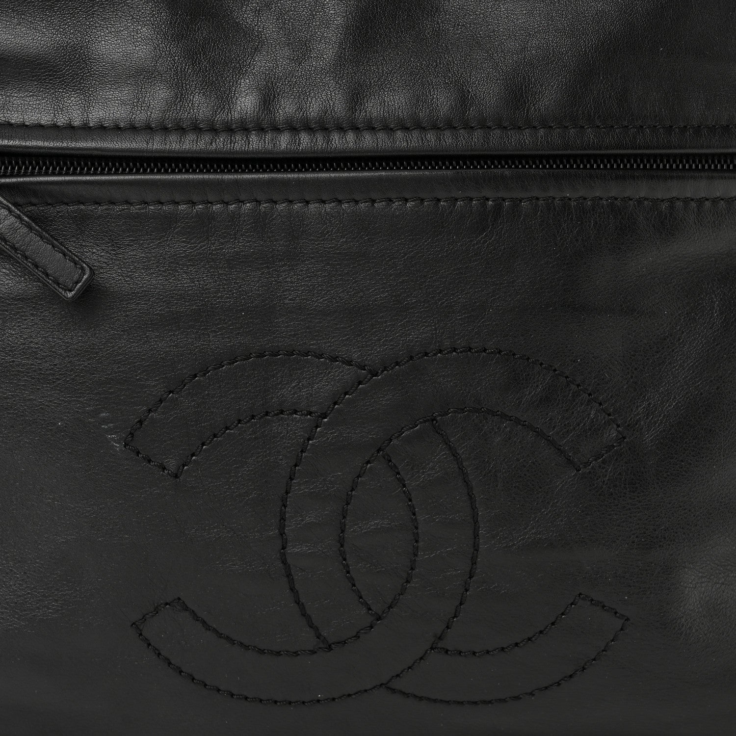 Chanel Lambskin Medium Rodeo Drive Tote Black 8 of 11