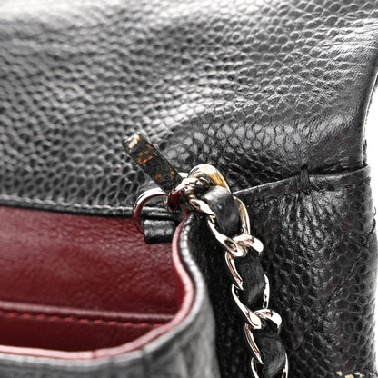 Chanel Caviar Quilted Clutch With Chain Flap Black 11 of 12