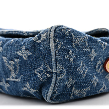 Louis Vuitton Monogram Denim Nano Speedy Blue 9 of 10