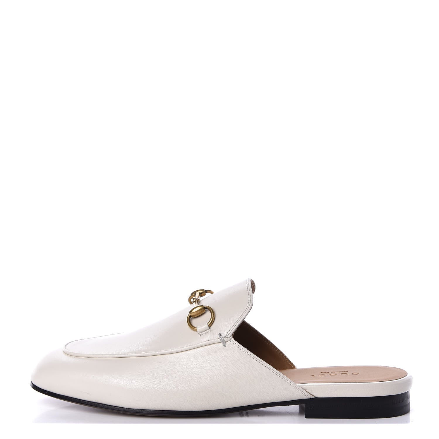 Gucci Malaga Kid Womens Princetown Slippers 37 Mystic White 1 of 11
