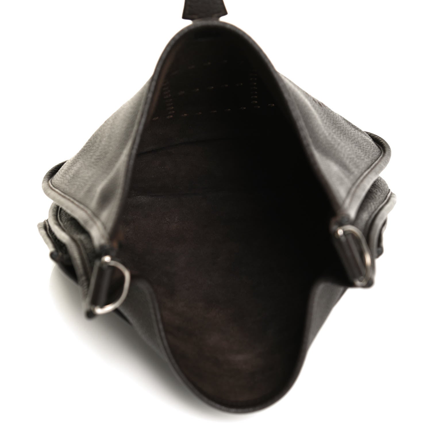 Hermes Taurillon Clemence Evelyne III PM Chocolate 4 of 11