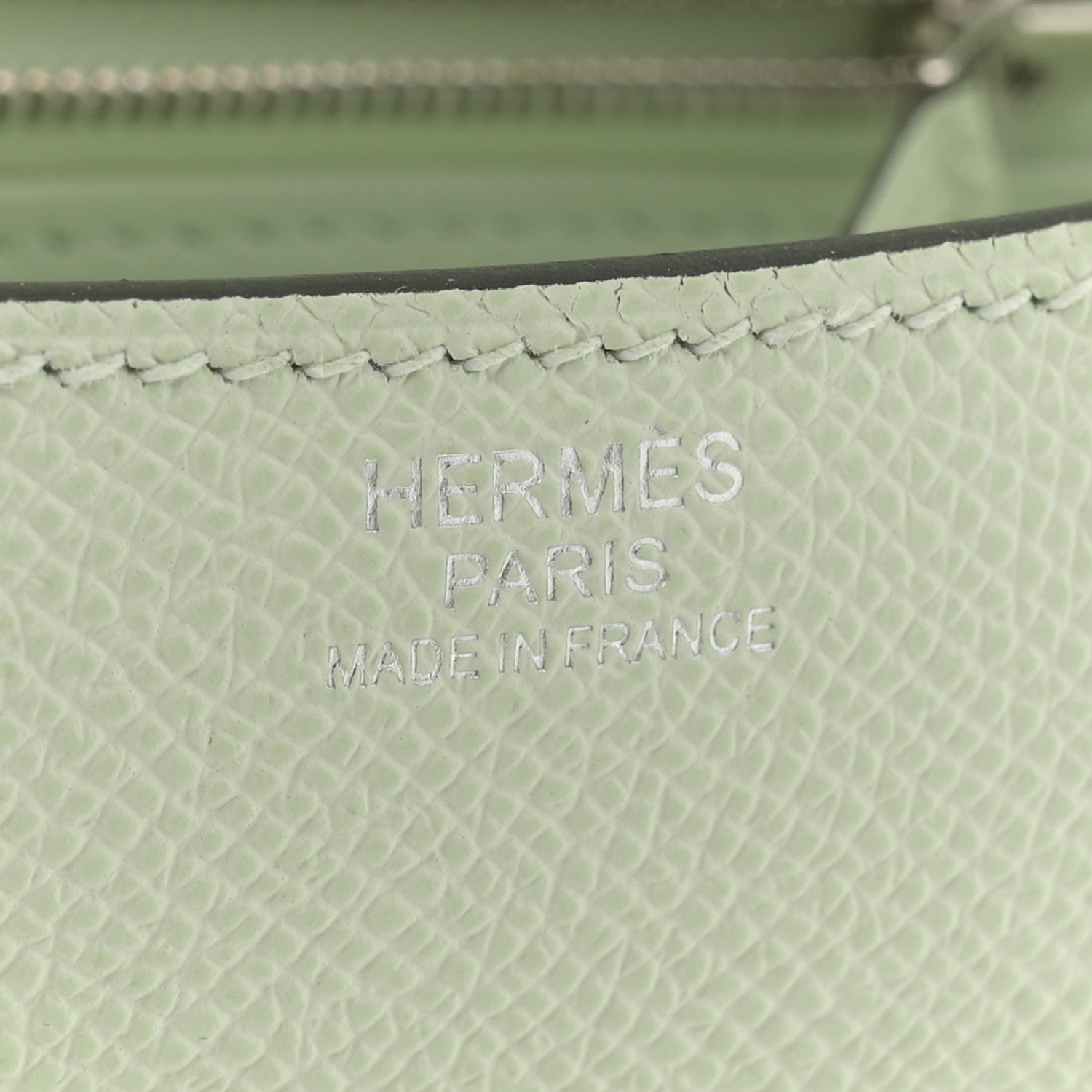 Hermes Epsom Constance 1-24 Vert Fizz 7 of 14