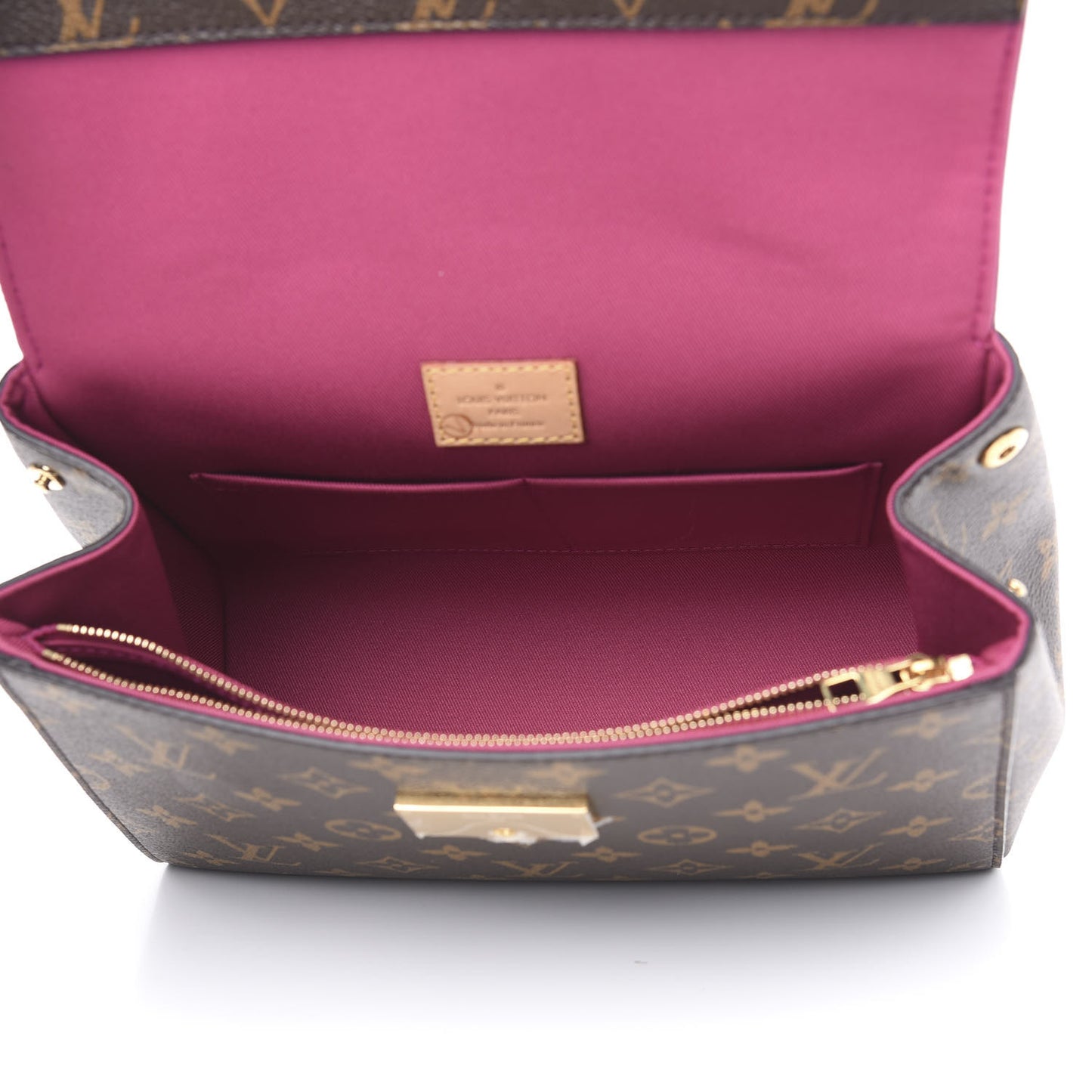Monogram Cluny BB Bordeaux Fuchsia