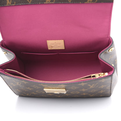Louis Vuitton Monogram Cluny BB Bordeaux Fuchsia 6 of 10